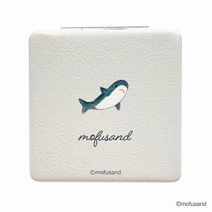 Mofusand Square Mirror (Shark And Penguin)