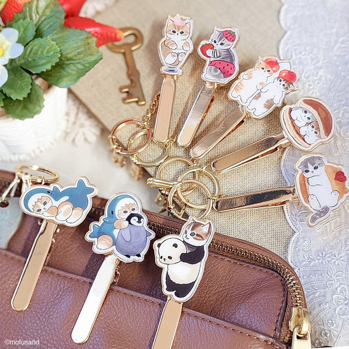 Mofusand Clip Key Charm (Parfait)