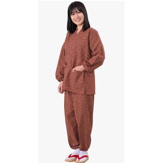 Ai Ai Women's Japanese Pattern Samue – 100% Cotton, Made in Japan, 3 Designs
