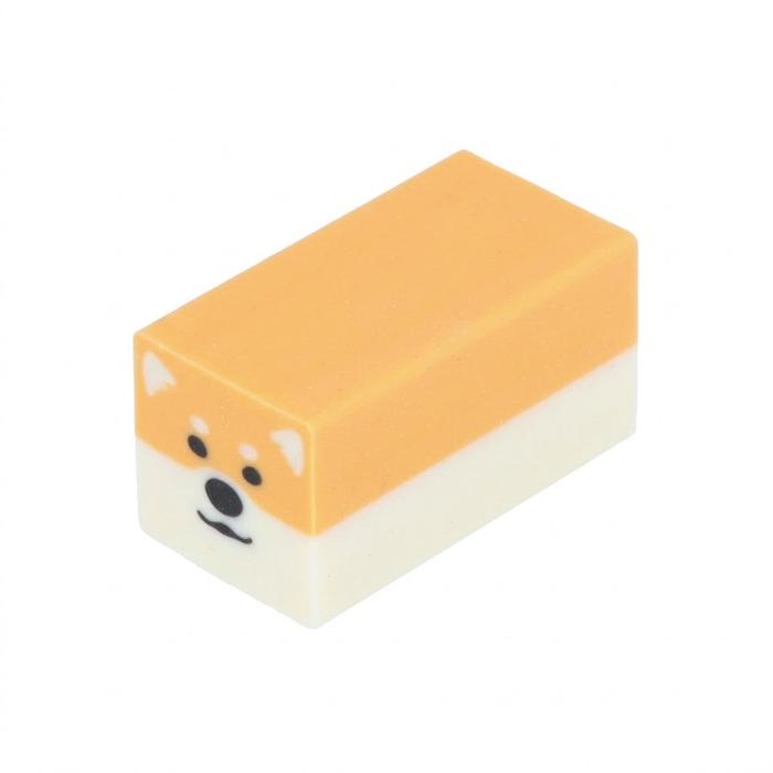Sun-Star Shibagomu & Nekogomu Eraser – Shiba Dog / Hachiware Cat