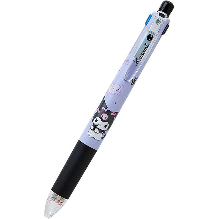 Sanrio 4 Color Ballpoint Pen & Mechanical Pencil Sarasa Multi Ink Color: Black, Blue, Red, Green 0.5mm -Multiple Characters Available!