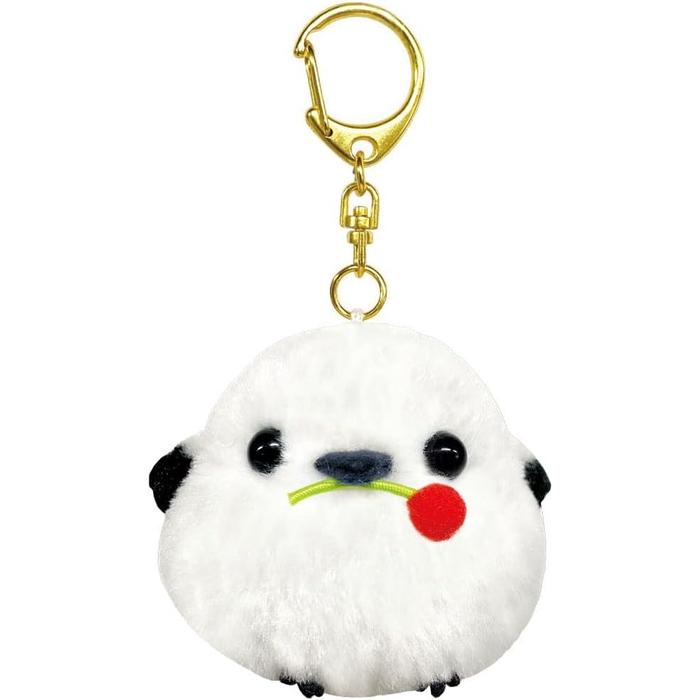 AMUFUN Fukufuku Shimaenaga Plush Mascot Keychain