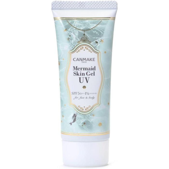 CANMAKE Mermaid Skin Gel UV C01 – CICA Mint SPF50+ PA++++ Lightweight Sunscreen Gel [With alcohol]