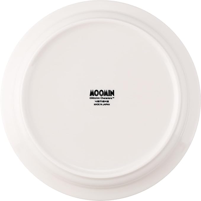 Moomin Character Ceramic Curry Plate - Yamaka Japan