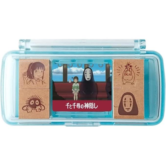 Ghibli Spirited Away Mini Stamp Hanko – Cute Anime Seal for Crafts & Stationery