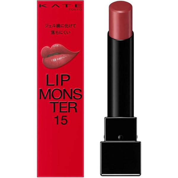 BESTSELLER! KATE Lip Monster – Long-Lasting & Moisturizing Lipstick (3g) | High-Pigment, Glossy Finish 15 Cotton Cloud 33000ft [Alcohol-free]