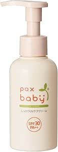 Pax Baby SPF 30 Firm UV Care Cream - Moisturizing Sunscreen Moisturizing Naturally Derived 100% Organic 90g [Alcohol-free]