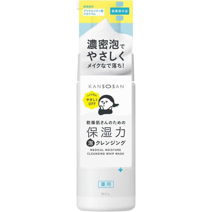 Kansosan Medicated Moisturizing Foam Cleansing 120ml [Alcohol-free]