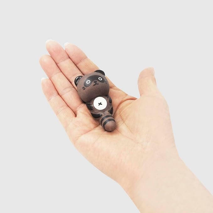 Skater Ceramic Chopstick Rest – Raccoon