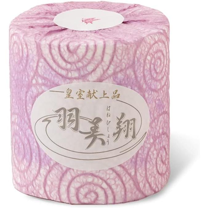 Hamisho Premium Japanese Toilet Paper – Luxury 2-Ply Pure Pulp Roll Wrapped in Tosa Washi