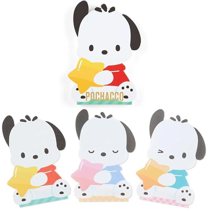 Sanrio Character Shaped Memo Pad – Cute Japanese Stationery, 84 Sheets