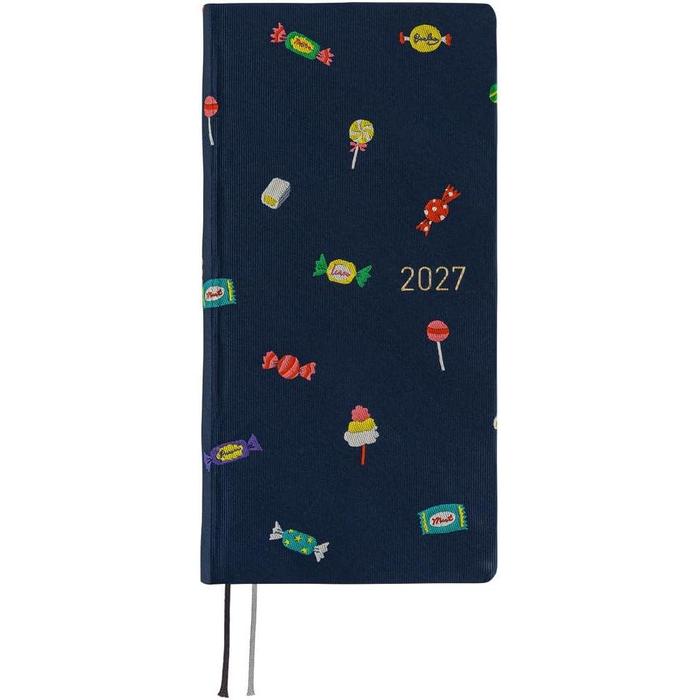 Hobonichi Techo 2027 Weeks MEGA Japanese Edition – Bow & Tie Weekly Planner, 2 Designs