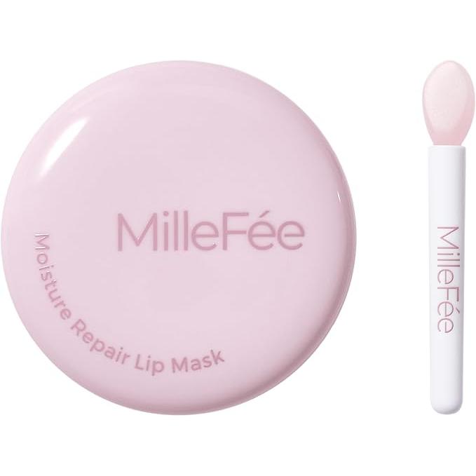 MilleFée Moisture Repair Lip Mask – 24h Lip Care with Plant Oils & Hyaluronic Acid [Alcohol-Free]