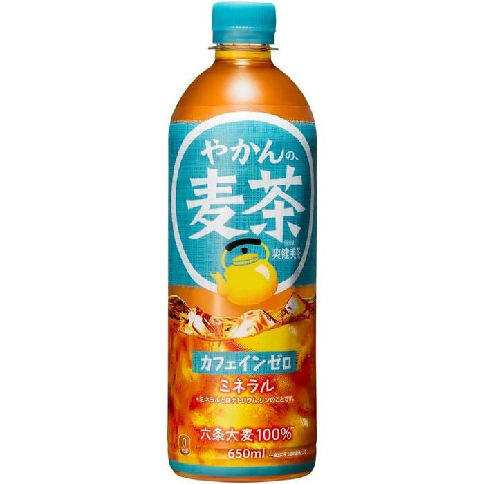 Yakan no Mugicha from Sokenbicha Roasted Barley Tea Drink 650ml – Caffeine-Free Japanese Barley Tea