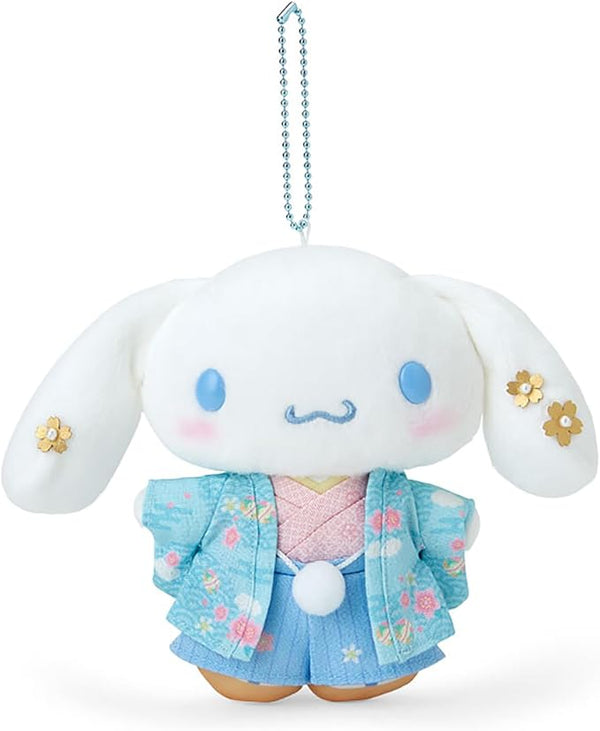 Sanrio Cinamonroll Kimono Plush Mascot Holder Japanese Special Edition