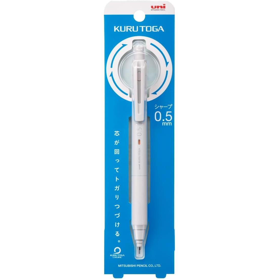 Mitsubishi Pencil Kuru Toga KS Rotating Mechanical Pencil 0.5 mm – Light Gray