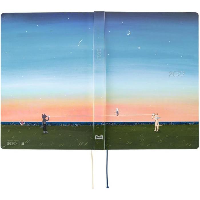 Hobonichi Techo 2027 HON A5 Japanese Edition – Daily Planner, 4 Designs