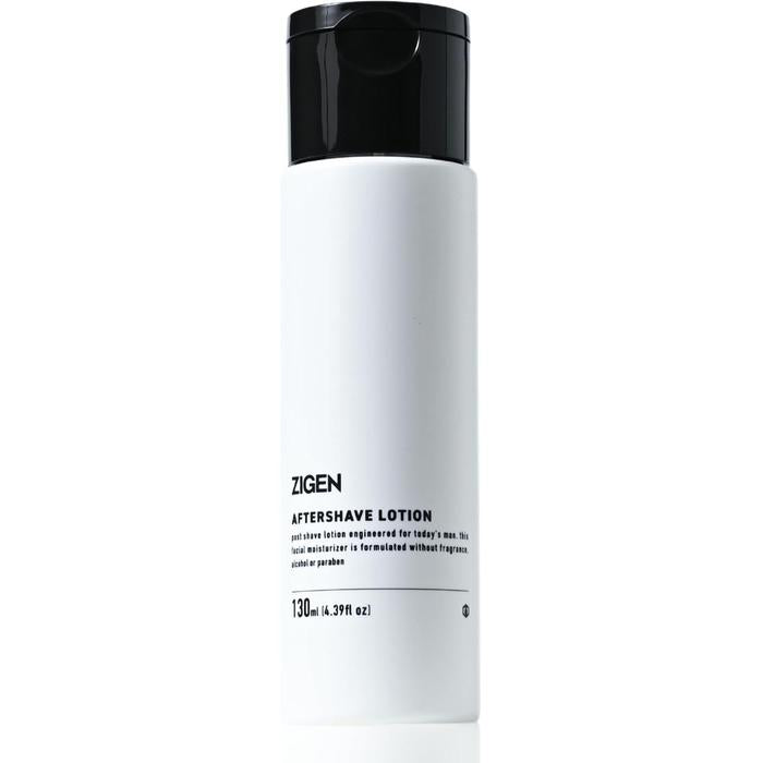 ZIGEN After Shave Lotion 130 mL – Alcohol-Free Soothing & Moisturizing Care for Men [Alcohol-free]