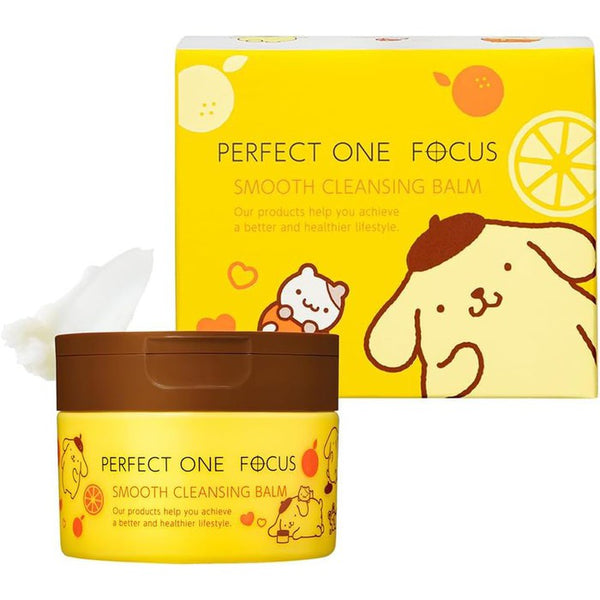 Perfect One Focus Smooth Cleansing Balm - Balsam do mycia twarzy oczyszczająca pory edycja Pom Pom Purin 75g [Bez alkoholu]