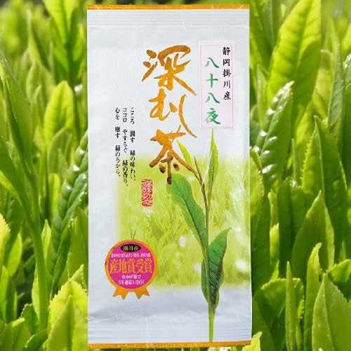 Shizuoka Kakegawa Shincha Deep-Steamed Tea [Hachijuhachiya] – 100g