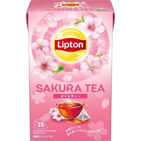 Japan exclusive! Lipton Sakura Tea Bags - 15 bags