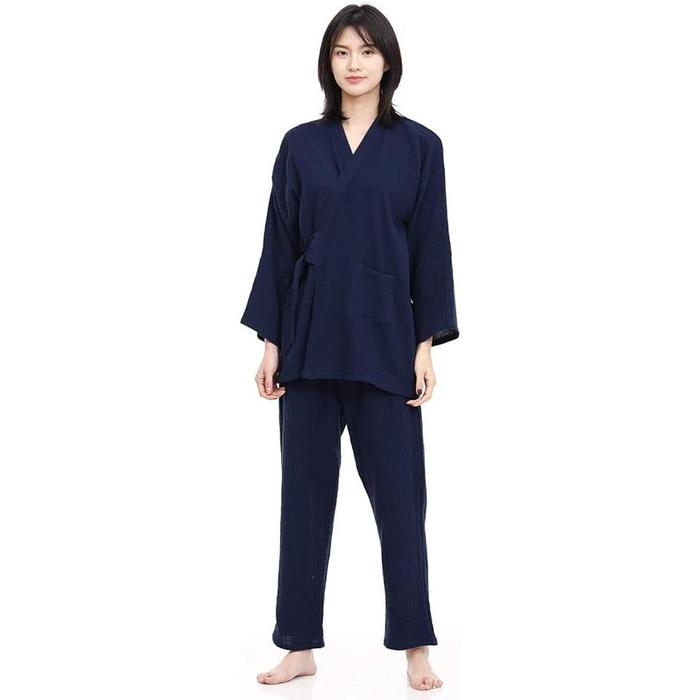 SISOFTLY Samue Set – 100% Cotton Soft Double Gauze (Loungewear / Pajamas)