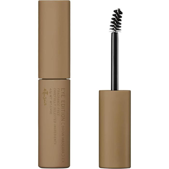 Ettusais Eye Edition EX Waterproof Eyebrow Mascara – Natural Hold, 4g [Alcohol-Free]