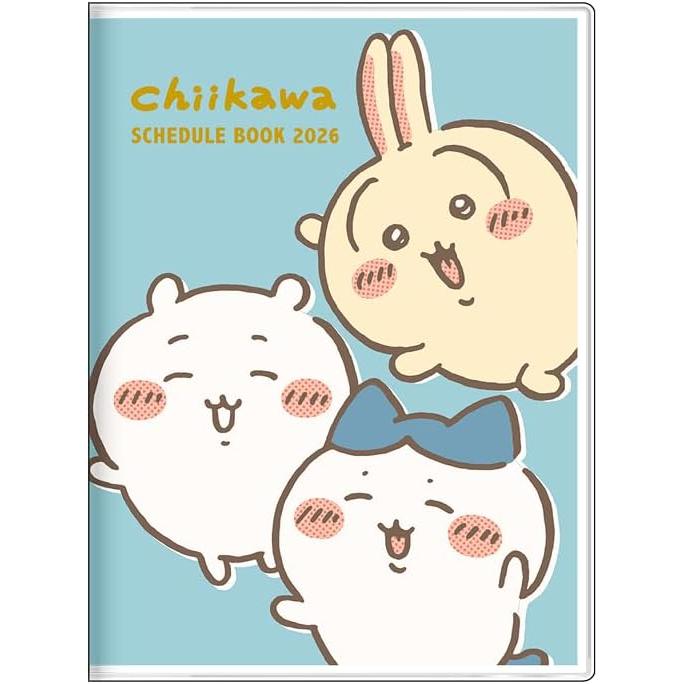 Sunstar Stationery Chiikawa 2026 Monthly Planner (A6) – “Dance” Edition | Starts October 2025