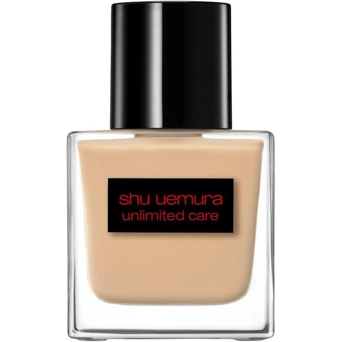 Shu Uemura Unlimited Care Shine Serum Foundation 35mL – Liquid Foundation with Niacinamide [Alcohol-free]
