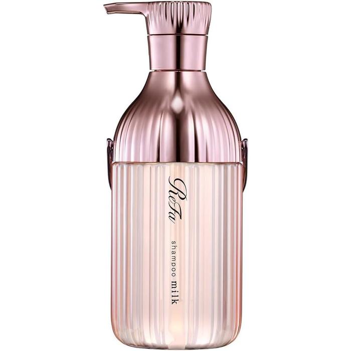 ReFa MILK PROTEIN SHAMPOO – For Wavy/Frizzy Hair (Pink) 500 mL (With Alcohol)