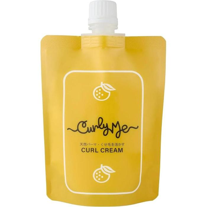 [Refill] Curly Me Curl Cream Yuzu Refill 150g [Alcohol-Free]