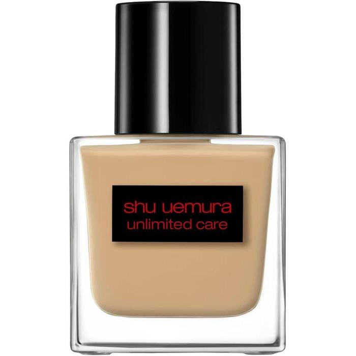 Shu Uemura Unlimited Care Shine Serum Foundation 35mL – Liquid Foundation with Niacinamide [Alcohol-free]