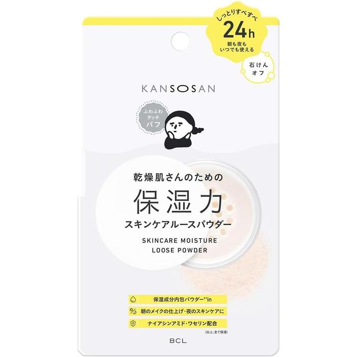 KANSOSAN Moisturizing Skincare Loose Powder Clear Natural 10g [Alcohol-free]