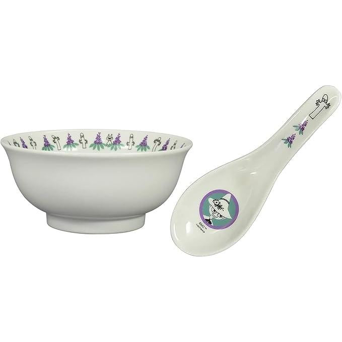 Yamaka Shoten MOOMIN Ramen Bowl & Spoon Set – Moomin / Snufkin