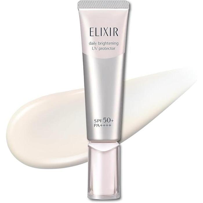 Elixir Brightening Day Care Revolution WT+ SPF50+ PA++++ Morning Whitening Cream 35ml [With alcohol]