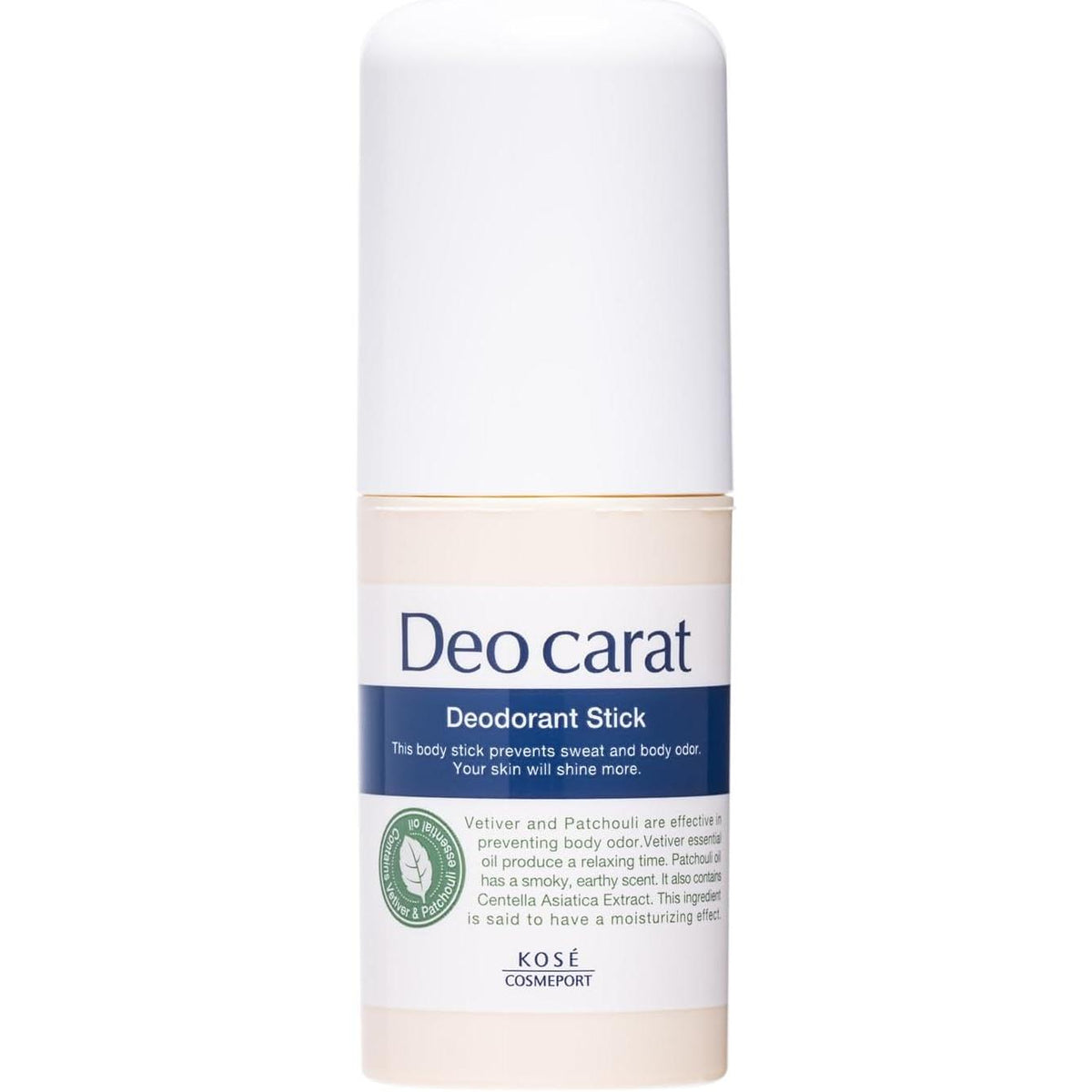 DeoCarat Medizinal-Deodorant-Stick 20g – Aromatischer Blumenduft [Mit Alkohol]
