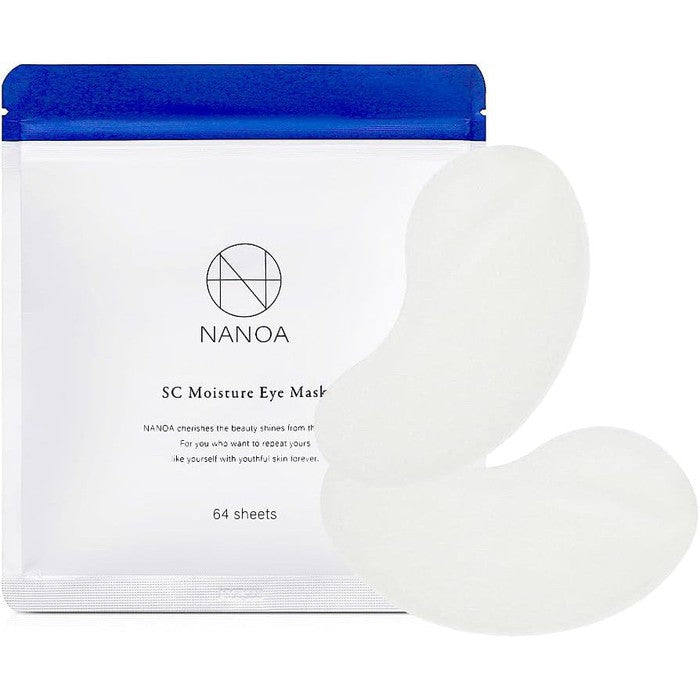 Rejuvenating eye patches and nasolabial folds with EGF and FGF (SC MOISTURE EYE MASK) 64 pieces [No Alcohol]