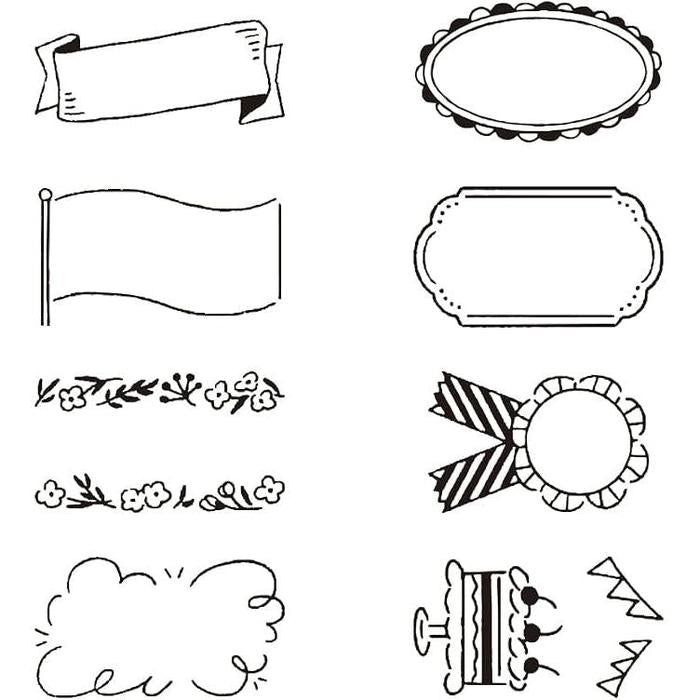 Midori Rotary Stamp – Decorative Dial Stamp