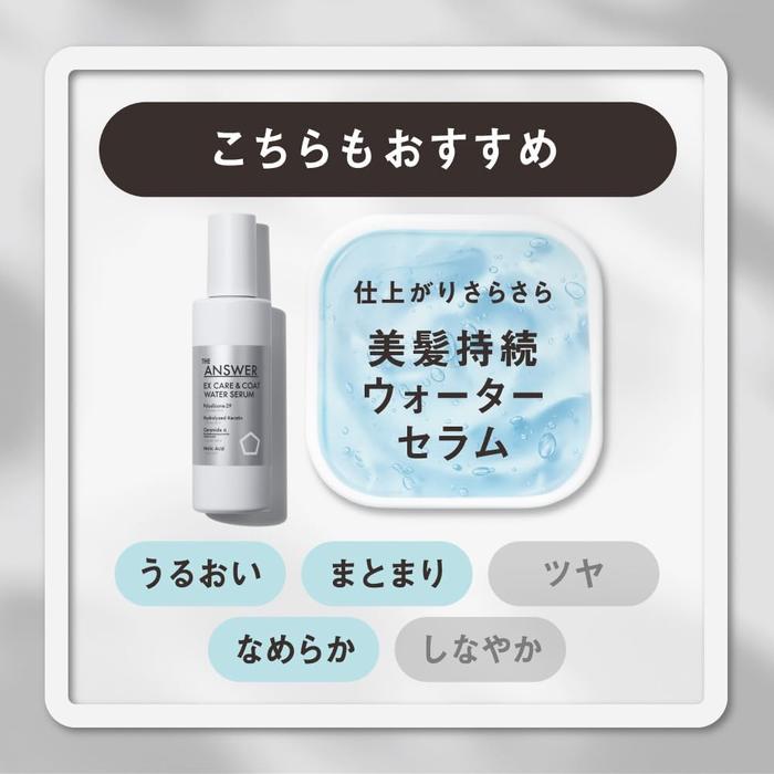 THE ANSWER EX Care & Coat Hair Oil 80mL – Kao Japan – WABI-SABI STORE