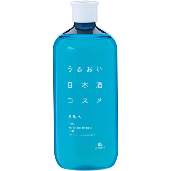 Hakutsuru Moisturizing Lotion with Japanese Sake essence 500ml (No Alcohol)