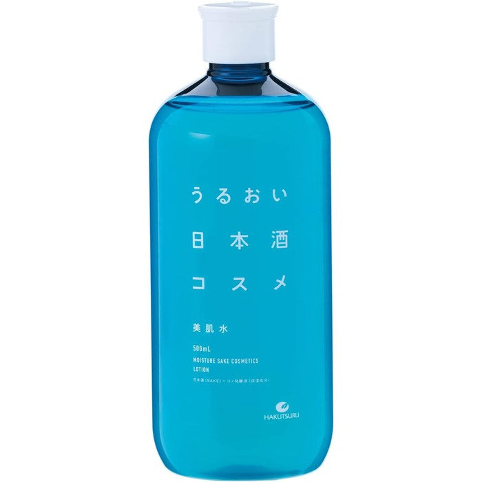 Hakutsuru Moisturizing Lotion with Japanese Sake essence 500ml (No Alcohol)