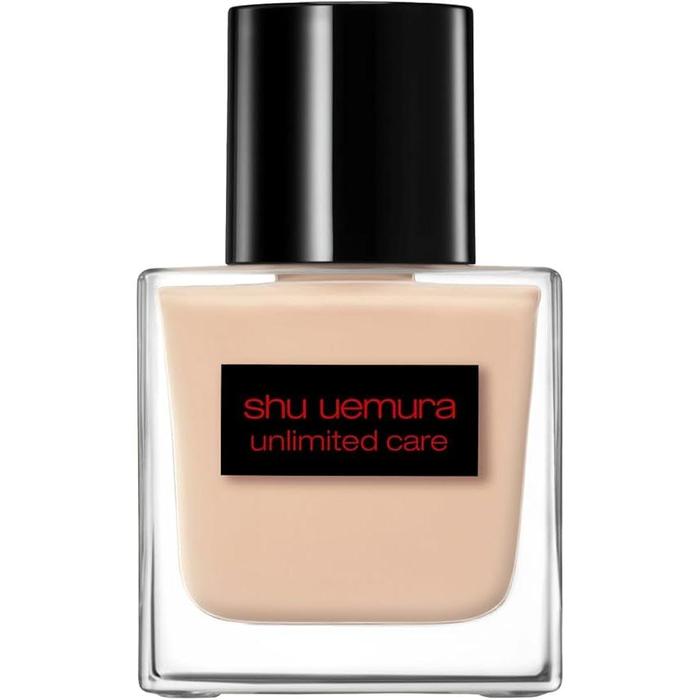 Shu Uemura Unlimited Care Shine Serum Foundation 35mL – Liquid Foundation with Niacinamide [Alcohol-free]