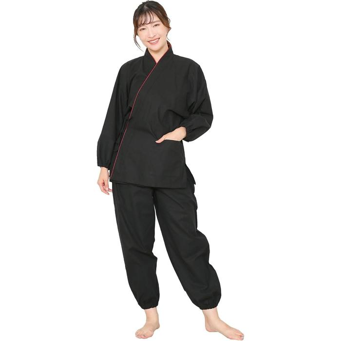 Nishiki Samue Work Clothes – All-Season Top & Bottom Set (100% Cotton)