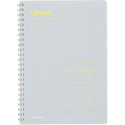 KOKUYO Campus Study Planner TO DO – Soft Ring Study Notebook, A5 / B5, Gray