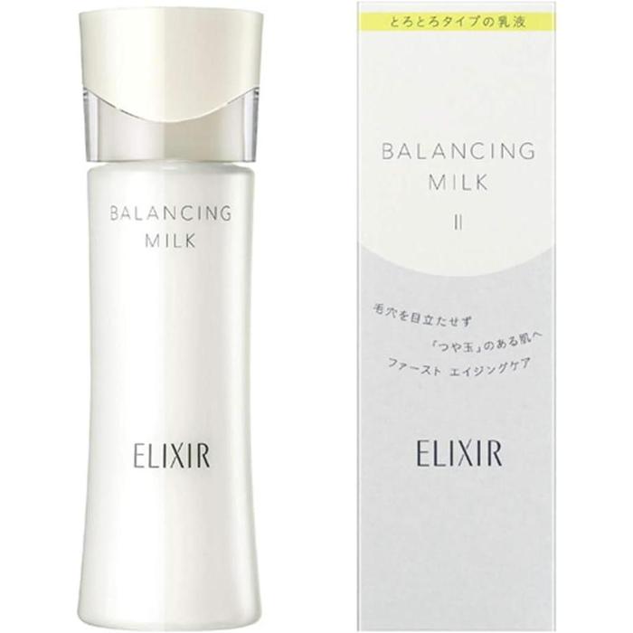 ELIXIR Reflet Balancing Milk II – Rich Moisturizing Emulsion for Pore Care & Radiance 130mL [Alcohol-free]