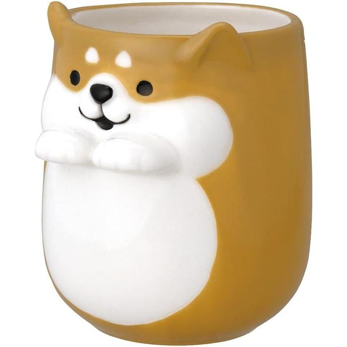 Decole Soft Hand Tea Cup – Charming Shiba Inu Design