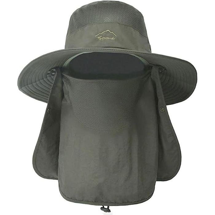FREESE Safari Hat – 3-in-1 UV Protection, Cooling & Mask, Lightweight and Foldable