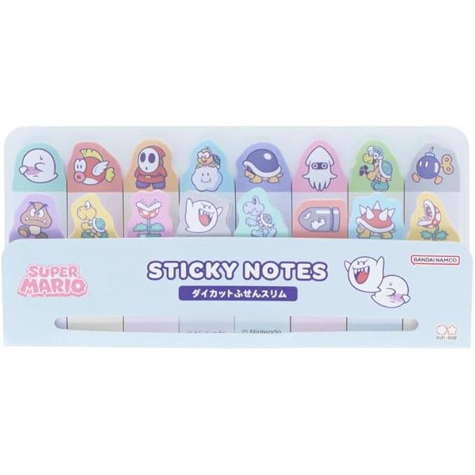 Sun-Star Stationery – Super Mario Die-Cut Sticky Notes (Enemy)