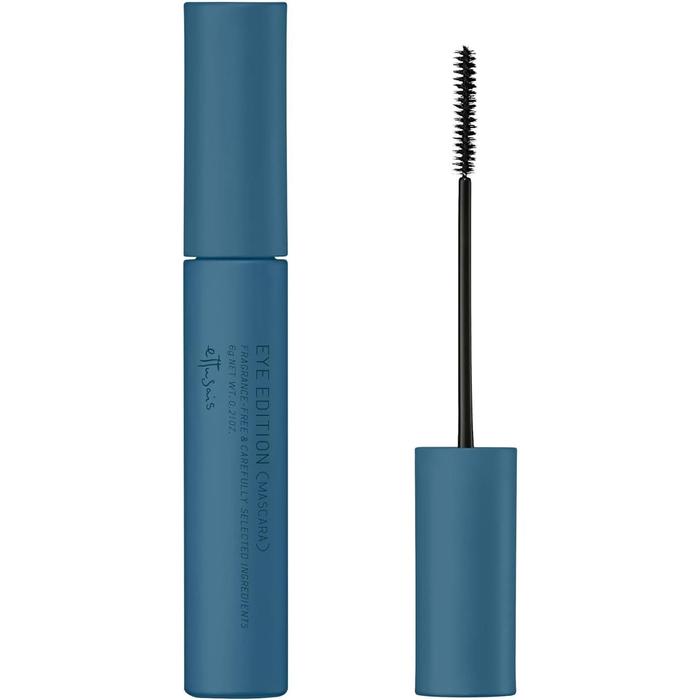 Ettusais Eye Edition Mascara – Airy Matte Type, Hot Water Removable, 6g [Alcohol-Free]