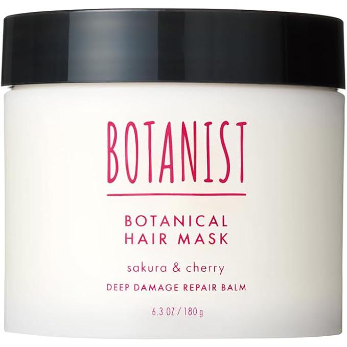 [2025 Spring Limited Edition] BOTANIST | Hair Mask Deep Damage Repair Balm Sakura & Cherry Scent – Intensive Repair for Smooth, Shiny Hair 180g [With alcohol]